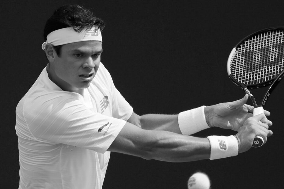 Milos Raonic Tennis Player