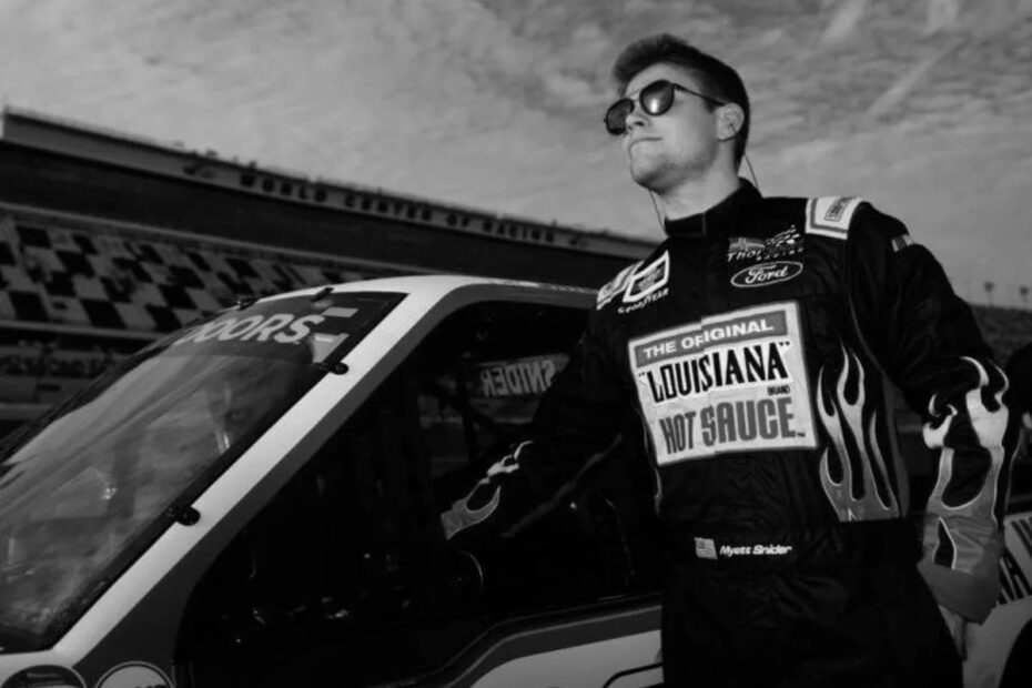 Myatt Snider Race Car Driver