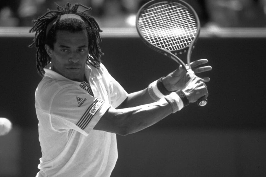 Yannick Noah Tennis Player