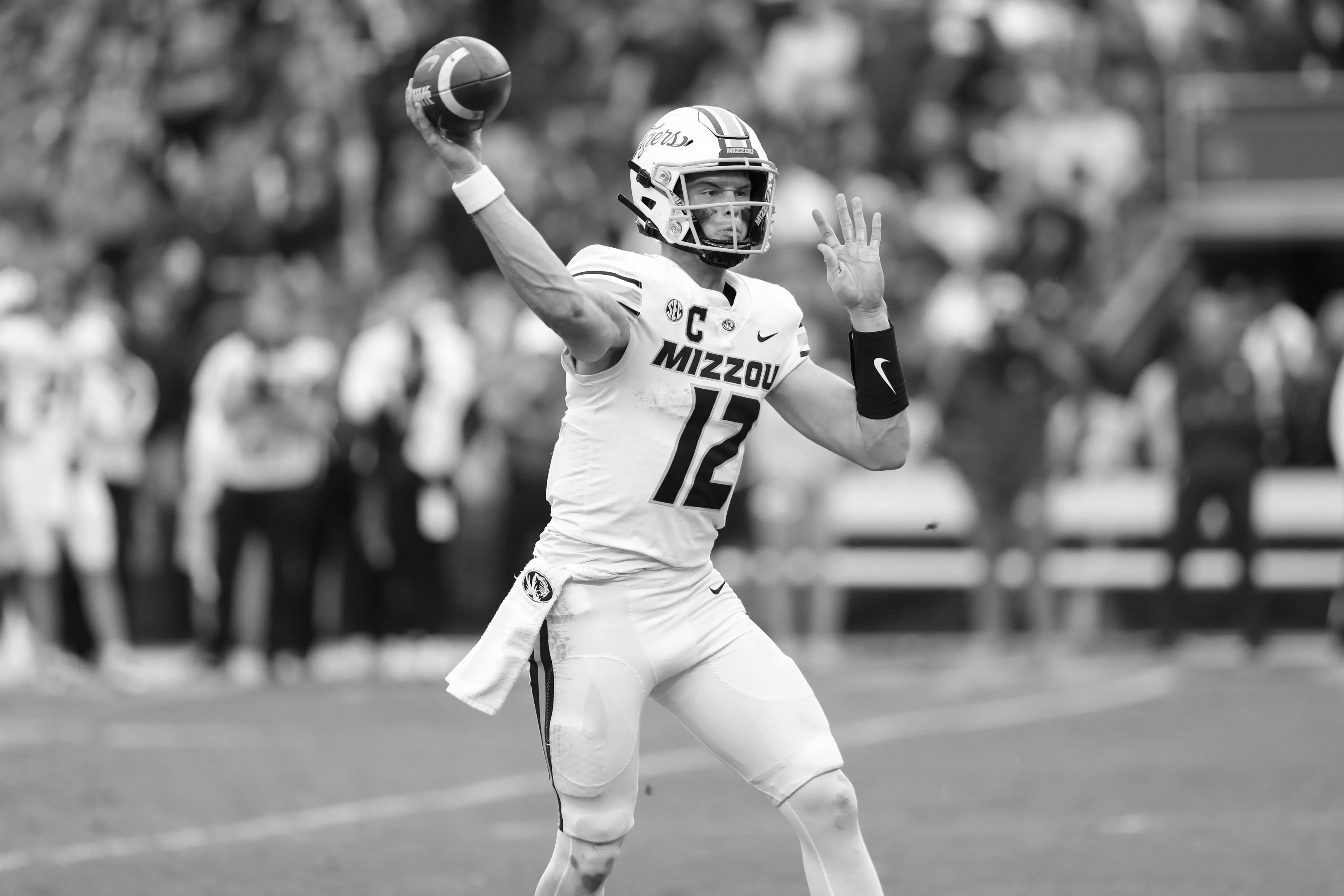 Brady Cook college football quarterback