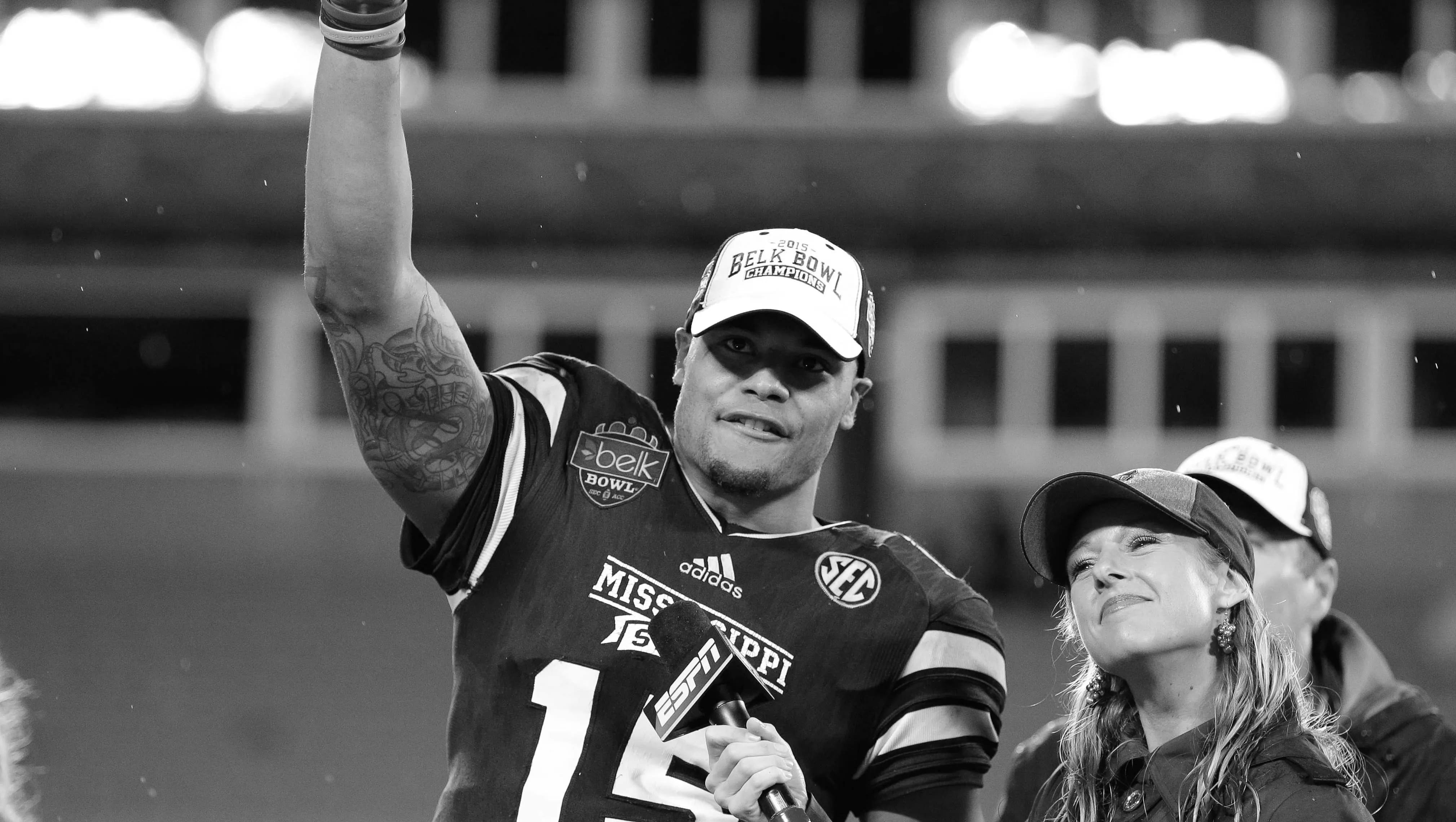 Dak Prescott college football quarterback