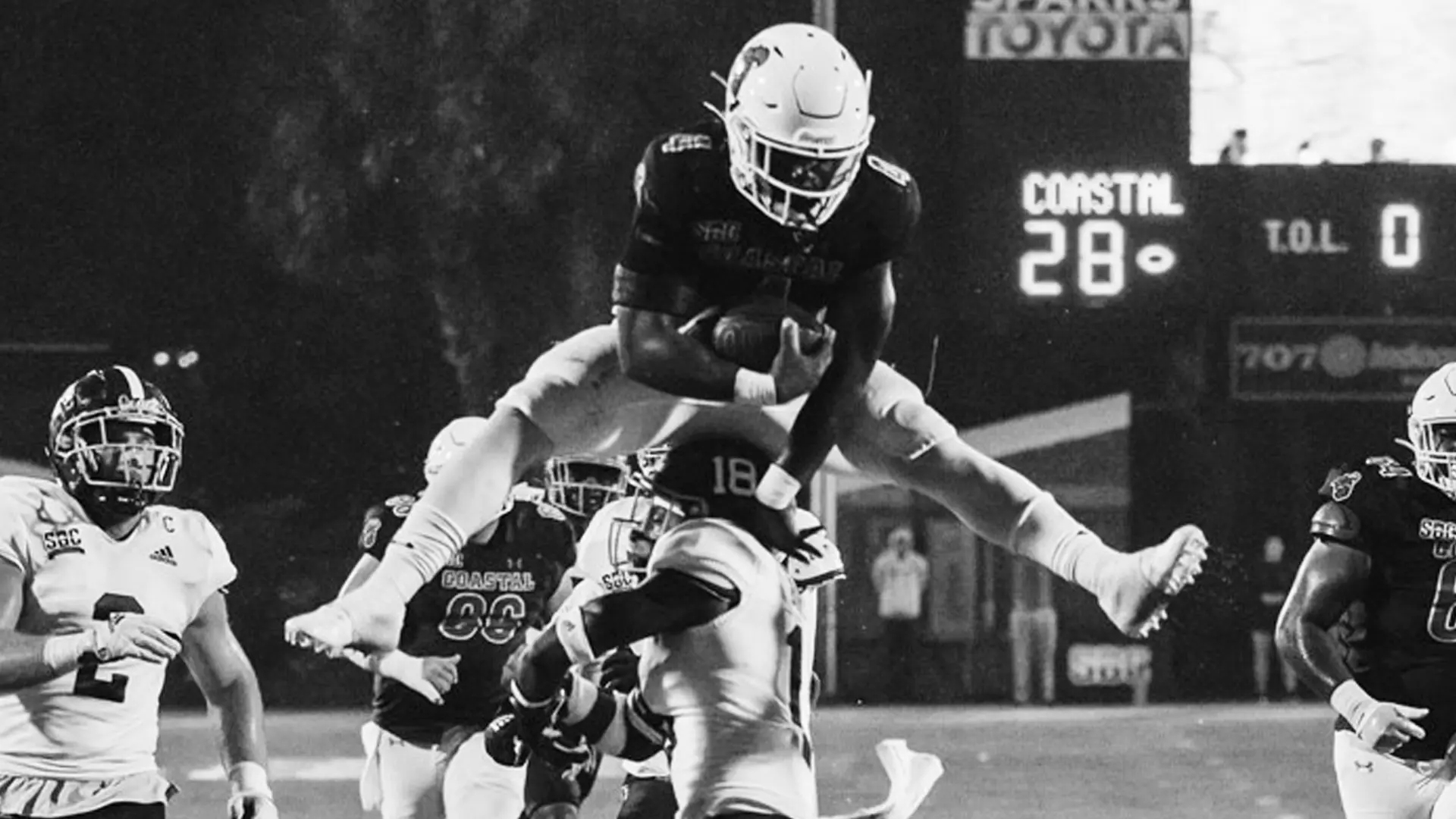 CJ Beasley college football running back