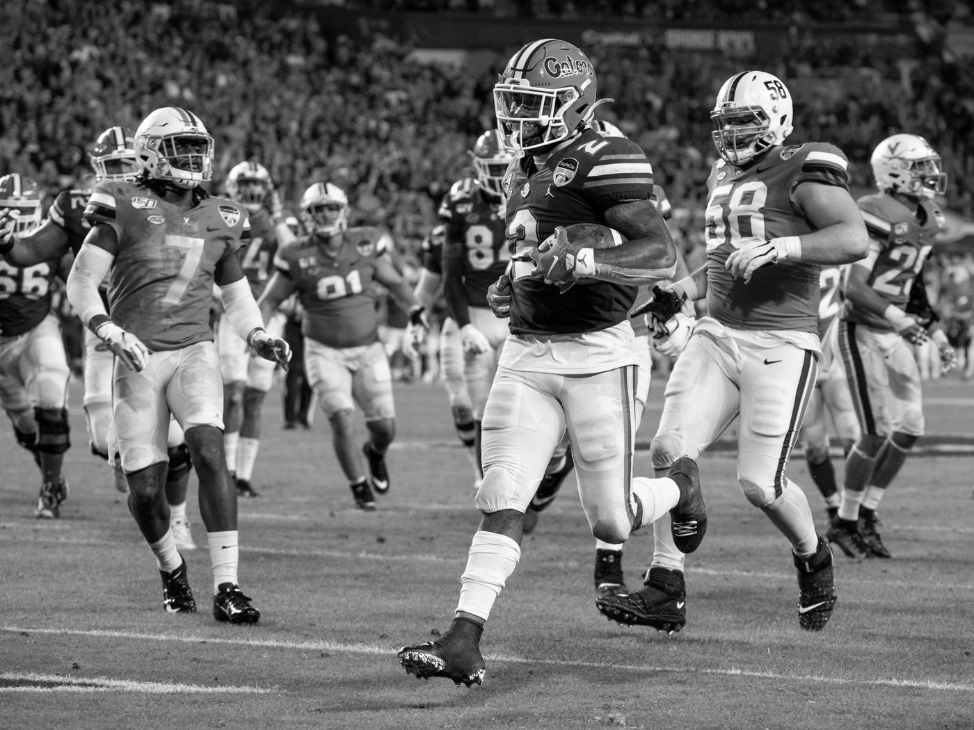 Lamical Perine college football running back