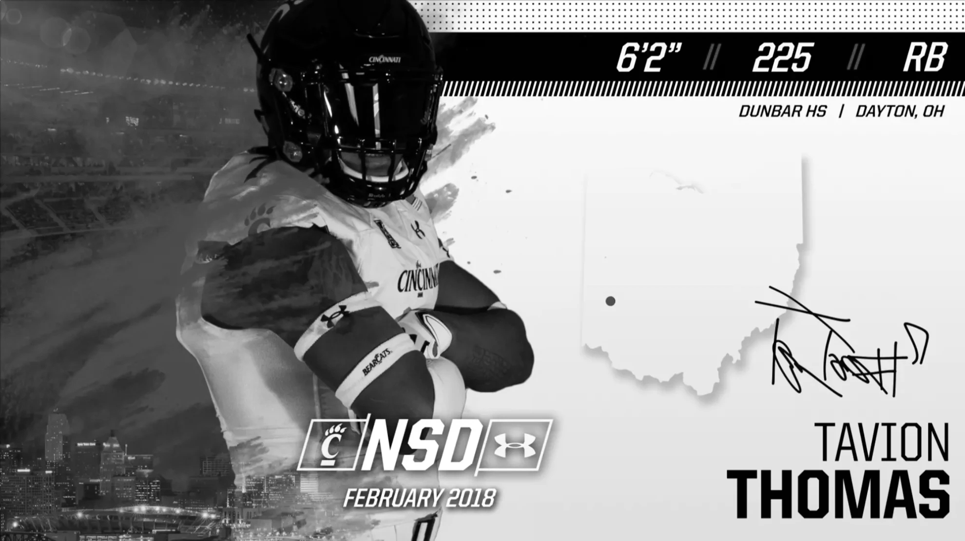 Tavion Thomas college football running back