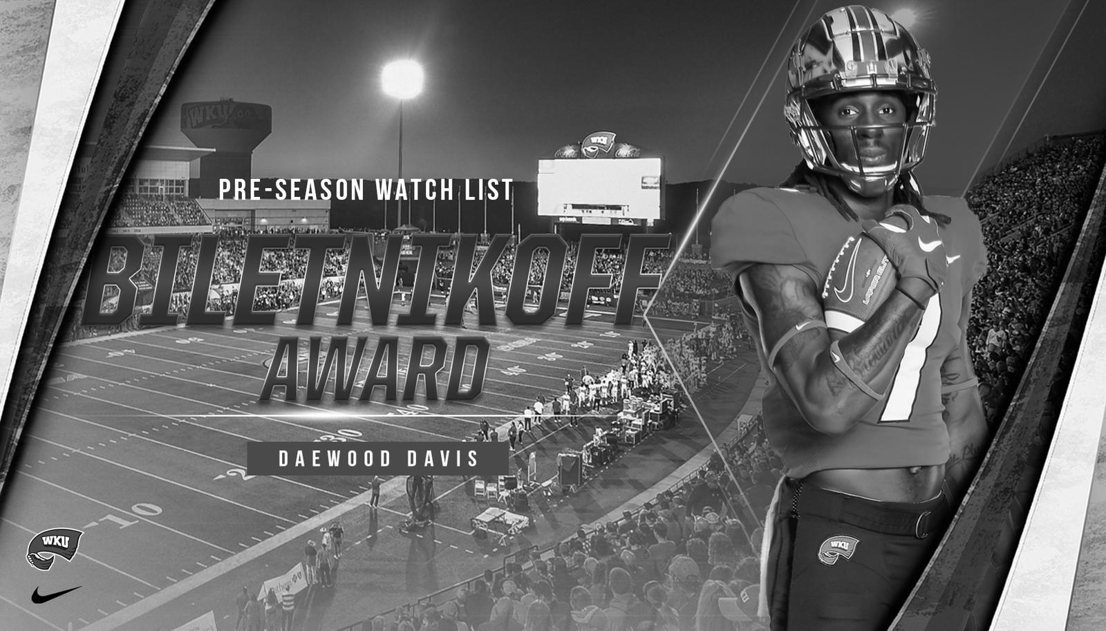 Daewood Davis college football wide receiver