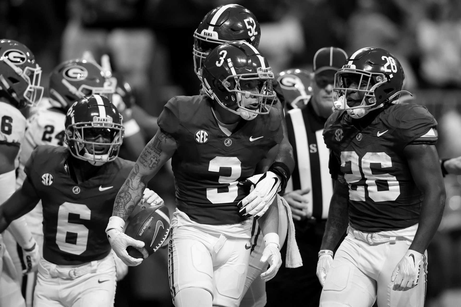 Jermaine Burton college football wide receiver