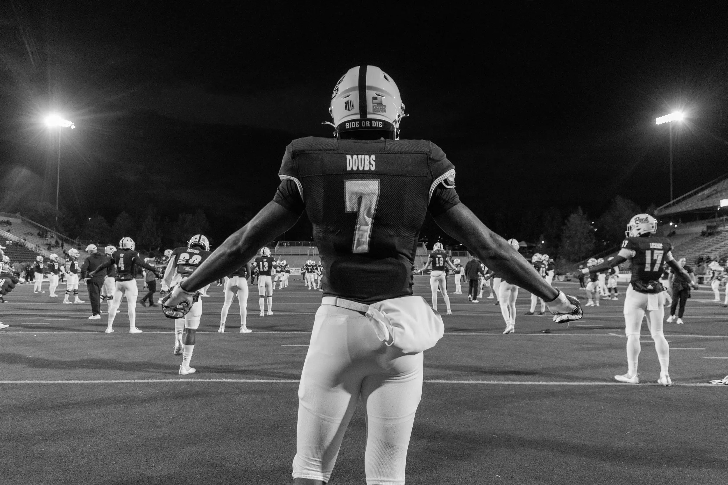 Romeo Doubs college football wide receiver